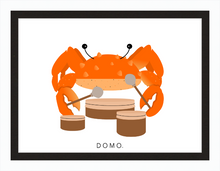 Load image into Gallery viewer, DRUMMER CRAB (SEA COLLECTION) 22x16