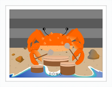 Load image into Gallery viewer, DRUMMER CRAB OCEAN (SEA COLLECTION) 22x16