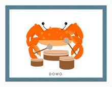 Load image into Gallery viewer, DRUMMER CRAB (SEA COLLECTION) 22x16