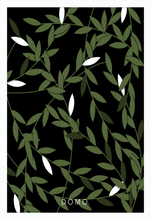 Load image into Gallery viewer, OLIVE WHITE FOUGERE 24x36