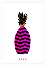 Load image into Gallery viewer, ABSTRACT PINEAPPLE PURPLE FADE 24x36