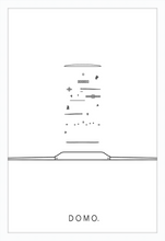 Load image into Gallery viewer, EXPLODED WATCH B&W 24X36