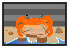 Load image into Gallery viewer, DRUMMER CRAB OCEAN (SEA COLLECTION) 36x24