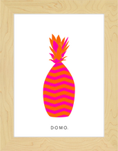 Load image into Gallery viewer, ABSTRACT PINEAPPLE ORANGE 8X11