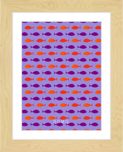 Load image into Gallery viewer, ORANGE FISH 8X11