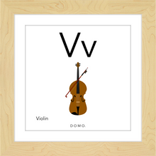 Load image into Gallery viewer, Letter V Wall Hanging