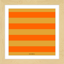 Load image into Gallery viewer, ORANGE HORIZONTAL (SEA COLLECTION) 12x12