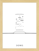 Load image into Gallery viewer, EXPLODED WATCH B&W 16X22