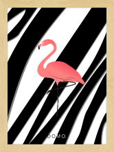 Load image into Gallery viewer, PINK FLAMINGO 16x22