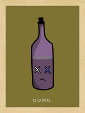 Load image into Gallery viewer, FROWNING ALE DUSTY GRAPE 16x22