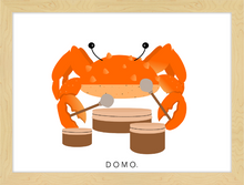 Load image into Gallery viewer, DRUMMER CRAB (SEA COLLECTION) 22x16