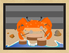 Load image into Gallery viewer, DRUMMER CRAB OCEAN (SEA COLLECTION) 22x16