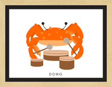 Load image into Gallery viewer, DRUMMER CRAB (SEA COLLECTION) 22x16