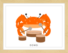 Load image into Gallery viewer, DRUMMER CRAB (SEA COLLECTION) 22x16