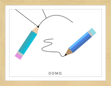 Load image into Gallery viewer, PENCIL DOODLE (No.2 COLLECTION) 22x16