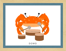 Load image into Gallery viewer, DRUMMER CRAB (SEA COLLECTION) 22x16