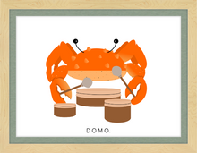 Load image into Gallery viewer, DRUMMER CRAB (SEA COLLECTION) 22x16