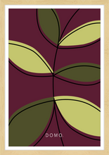 Load image into Gallery viewer, MERLOT FERN 24x36