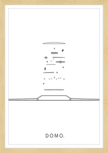 Load image into Gallery viewer, EXPLODED WATCH B&W 24X36