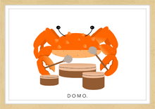 Load image into Gallery viewer, DRUMMER CRAB (SEA COLLECTION) 36x24