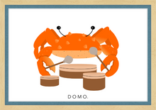 Load image into Gallery viewer, DRUMMER CRAB (SEA COLLECTION) 36x24