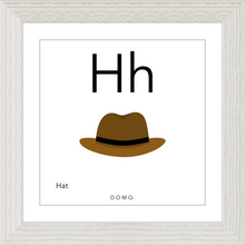 Load image into Gallery viewer, Letter H Wall Hanging