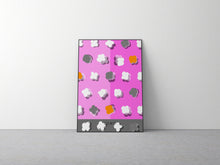 Load image into Gallery viewer, CLOUD PUFFS SHERBET 24x36
