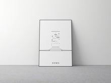 Load image into Gallery viewer, EXPLODED WATCH B&W 24X36
