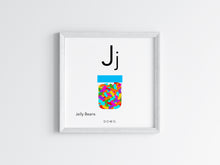 Load image into Gallery viewer, Letter J Wall Hanging