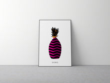 Load image into Gallery viewer, ABSTRACT PINEAPPLE SHADOW FADE 40x60
