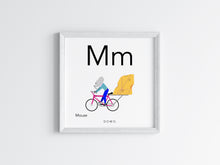 Load image into Gallery viewer, Letter M Wall Hanging