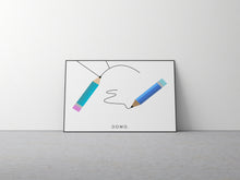 Load image into Gallery viewer, PENCIL DOODLE (No.2 COLLECTION) 36x24