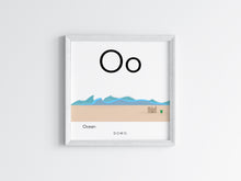 Load image into Gallery viewer, Letter O Wall Hanging