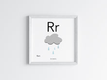 Load image into Gallery viewer, Letter R Wall Hanging