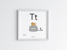 Load image into Gallery viewer, Letter T Wall Hanging