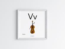 Load image into Gallery viewer, Letter V Wall Hanging