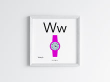Load image into Gallery viewer, Letter W Wall Hanging