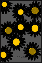 Load image into Gallery viewer, BLACK DAISIES 24x36
