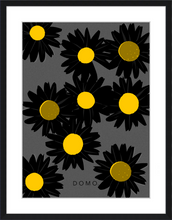 Load image into Gallery viewer, BLACK DAISIES 8x11
