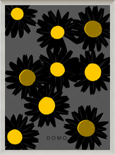 Load image into Gallery viewer, BLACK DAISIES 8x11
