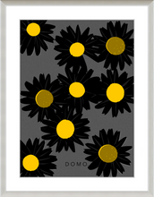 Load image into Gallery viewer, BLACK DAISIES 8x11
