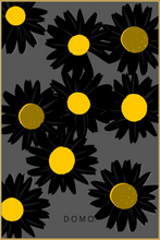 Load image into Gallery viewer, BLACK DAISIES 40x60
