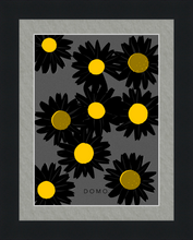 Load image into Gallery viewer, BLACK DAISIES 8x11
