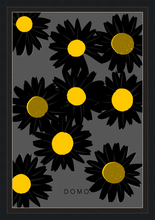 Load image into Gallery viewer, BLACK DAISIES 24x36
