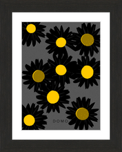 Load image into Gallery viewer, BLACK DAISIES 8x11
