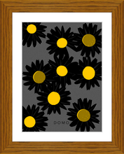 Load image into Gallery viewer, BLACK DAISIES 8x11
