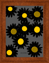 Load image into Gallery viewer, BLACK DAISIES 8x11
