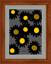 Load image into Gallery viewer, BLACK DAISIES 8x11
