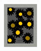 Load image into Gallery viewer, BLACK DAISIES 8x11
