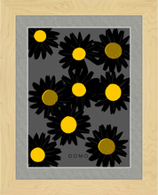 Load image into Gallery viewer, BLACK DAISIES 8x11
